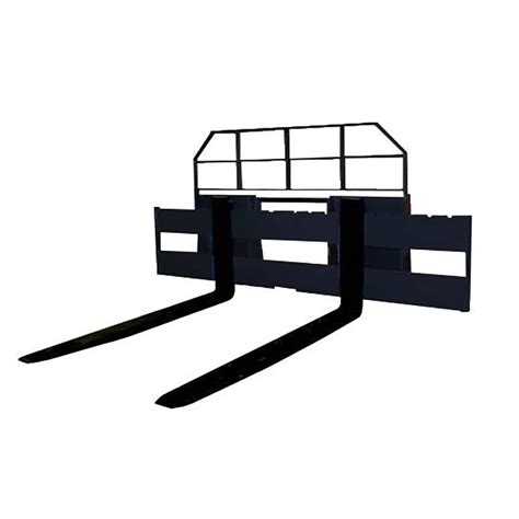 extra wide skid steer lifting forks|forklift attachment for skid steer.